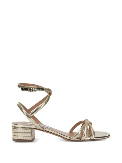 Aquazzura Heatwave strappy sandals - Gold - zdjęcie produktu nr 1