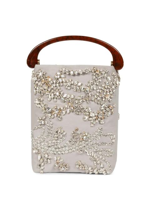 DRIES VAN NOTEN embellished tote bag - Grey - zdjęcie produktu nr 1