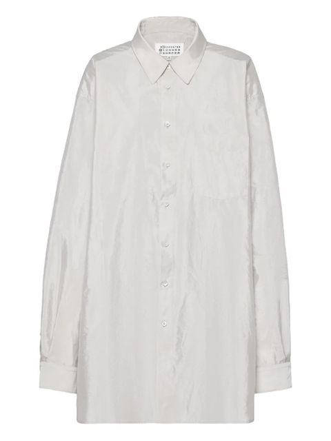 Maison Margiela long-sleeved pocket shirt - White - zdjęcie produktu nr 1