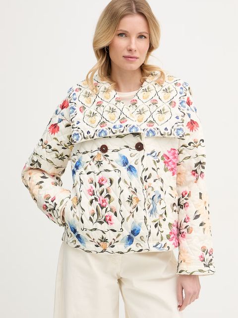 Barbour krótka kurtka damska x Farm Rio - zdjęcie produktu nr 1