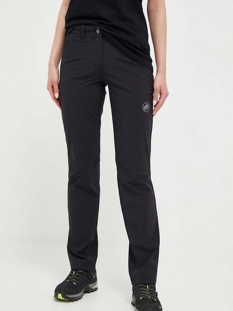 Mammut spodnie outdoorowe Runbold kolor czarny - zdjęcie produktu nr 2