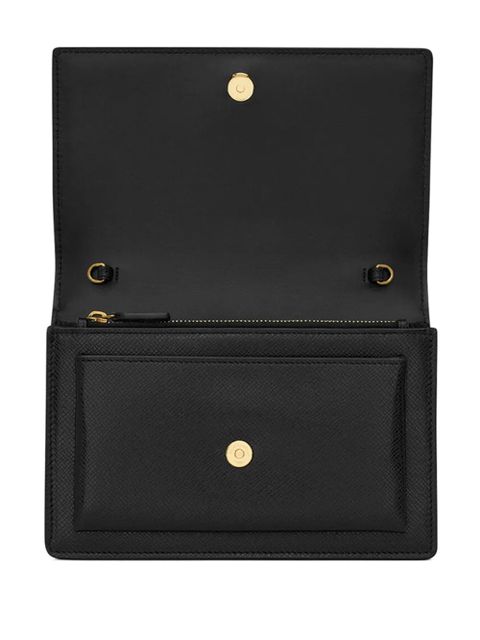 Saint Laurent Sunset satchel bag - Black