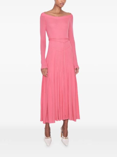 Tory Burch viscose jersey dress - Pink - zdjęcie produktu nr 2