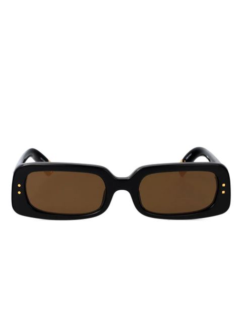 Jacquemus logo-print sunglasses - Black - zdjęcie produktu nr 1