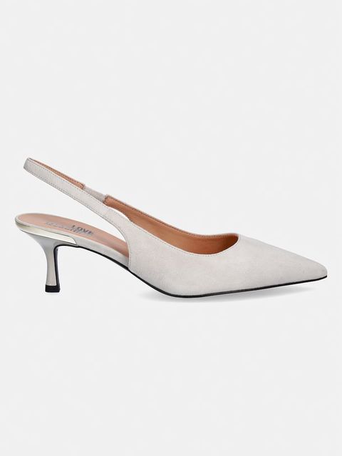 Love Moschino szpilki zamszowe - zdjęcie produktu nr 1