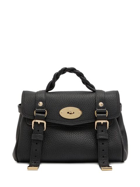 Mulberry mini Alexa leather tote bag - Black - zdjęcie produktu nr 1