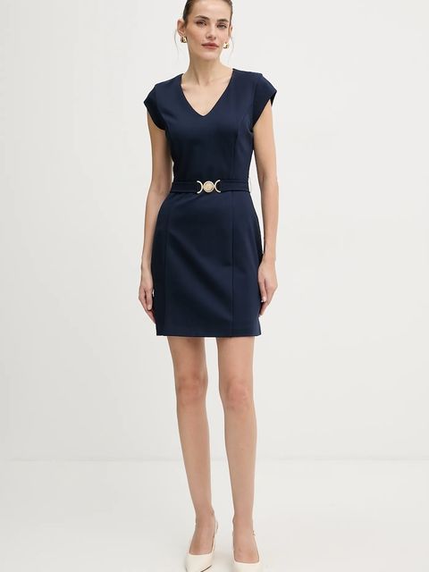 Guess sukienka CHRISSY kolor granatowy mini prosta W5BK21 KCMU2