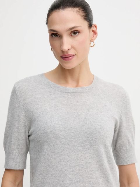 United Colors of Benetton sweter damski kolor szary lekki 1002D10D2