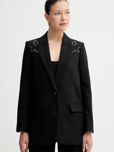 ZADIG&VOLTAIRE marynarka kolor czarny WWBL01947 - zdjęcie produktu nr 1