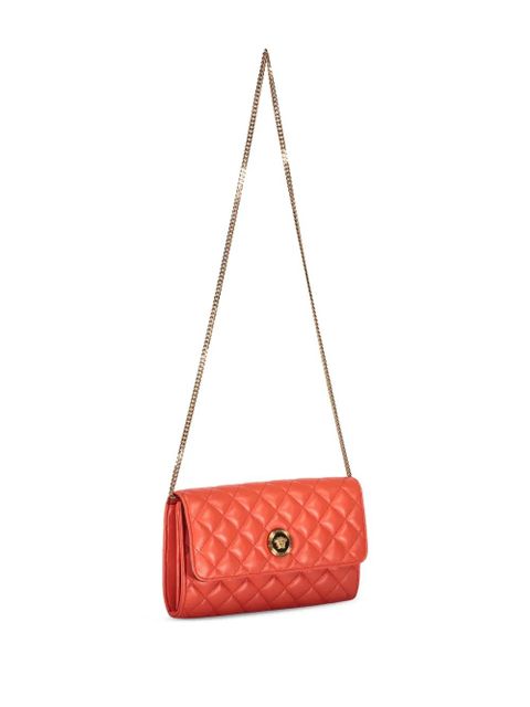 Versace leather crossbody bag - Orange