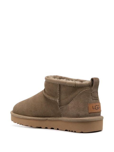 UGG shearling-lined ankle boots - Brown