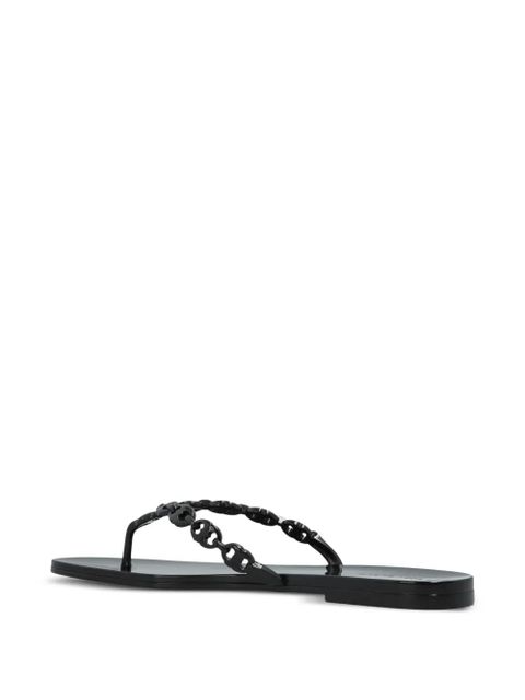 Tory Burch Gemini flip-flops - Black
