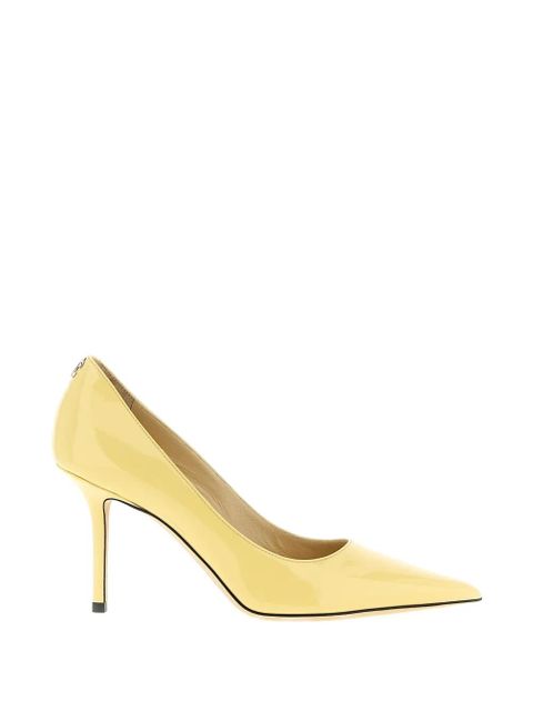 Jimmy Choo Love pointed-toe pumps - Yellow - zdjęcie produktu nr 1