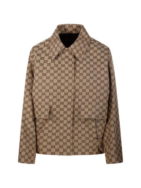 Gucci GG patterned jacket - Neutrals - zdjęcie produktu nr 1