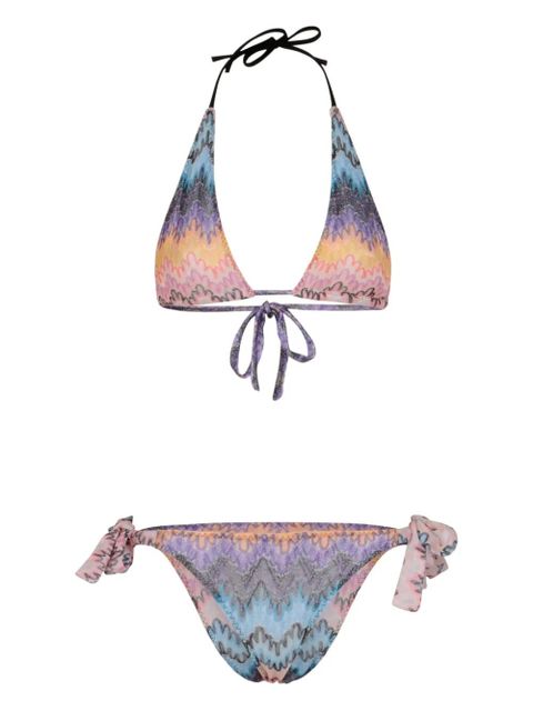 Missoni abstract-print bikini - Blue - zdjęcie produktu nr 1