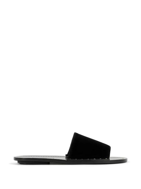 TOTEME studded detail slides - Black - zdjęcie produktu nr 1