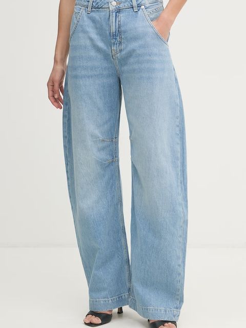 BOSS Orange jeansy relaxed fit damskie C SLOUCHY BALOON - zdjęcie produktu nr 2