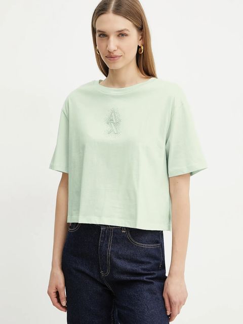 Armani Exchange t-shirt bawełniany - zdjęcie produktu nr 2