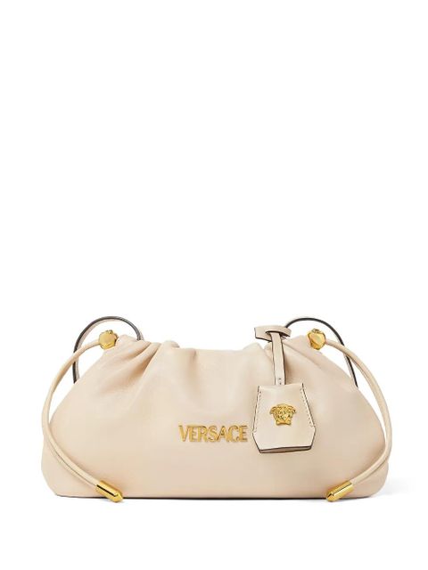 Versace mini Tag logo clutch bag - Neutrals - zdjęcie produktu nr 1