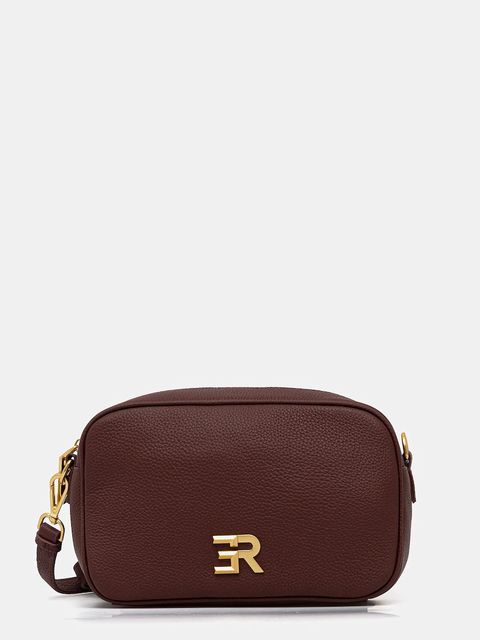 ERMANNO Firenze torebka skórzana kolor czerwony 12401934 - zdjęcie produktu nr 1