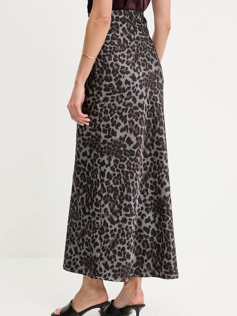 Answear.LAB spódnica kolor szary maxi prosta