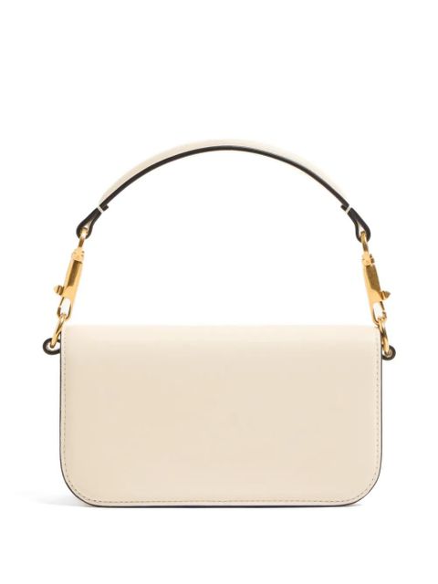 Valentino Garavani Locò small shoulder bag in calfskin with jewel logo - Neutrals - zdjęcie produktu nr 2