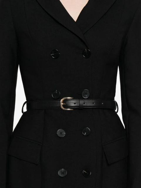 Self-Portrait belted double-breasted dress - Black - zdjęcie produktu nr 2