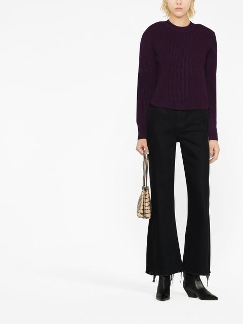 ISABEL MARANT crew-neck jumper - Purple - zdjęcie produktu nr 2