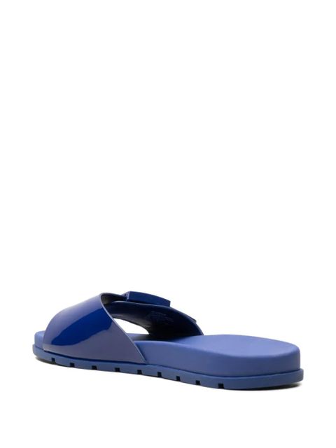 Tory Burch buckle-fastening slides - Blue