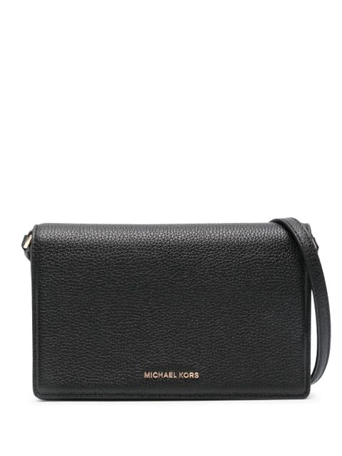 Michael Kors medium Jet Set leather cross body bag - Black - zdjęcie produktu nr 1