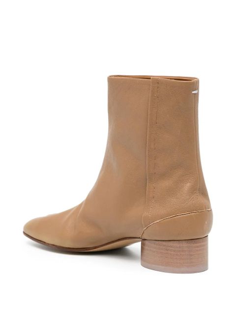 MM6 Maison Margiela Tabi heeled boots - Neutrals