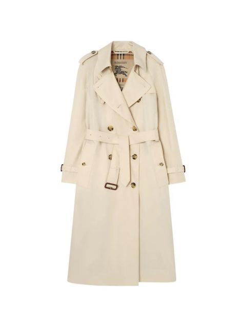 Burberry long tropical gabardine Waterloo trench coat - Neutrals - zdjęcie produktu nr 1