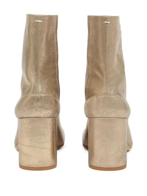 Maison Margiela Tabi block-heel ankle boots - Gold