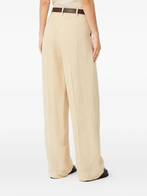 Max Mara linen trousers - Neutrals
