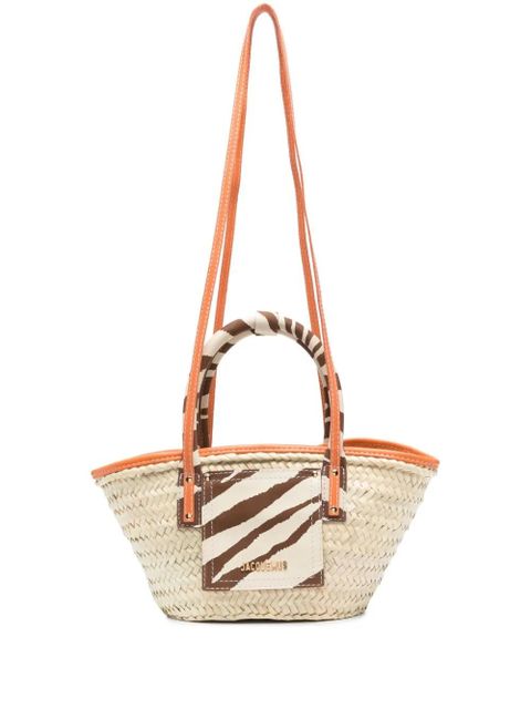 Jacquemus Le petit panier Soli basket bag - Neutrals