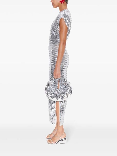 Simon Miller Argan sequin-embellished dress - Silver