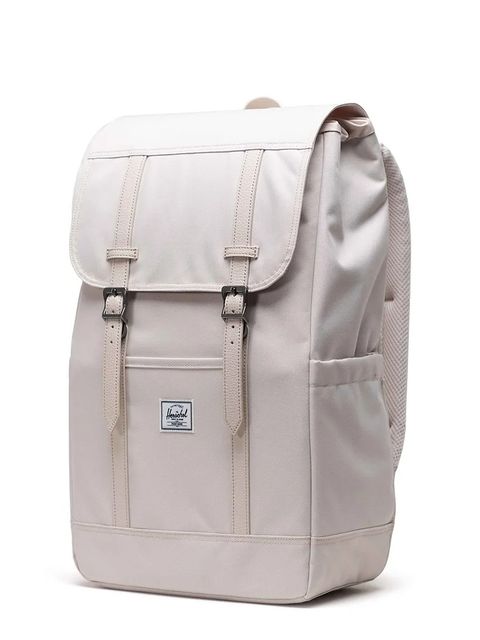 Herschel plecak Retreat™ 23 L kolor biały duży gładki 11397-05456-OS