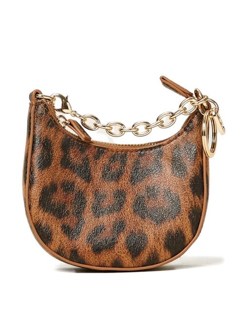TWINSET leopard-print chain wallet - Brown - zdjęcie produktu nr 1