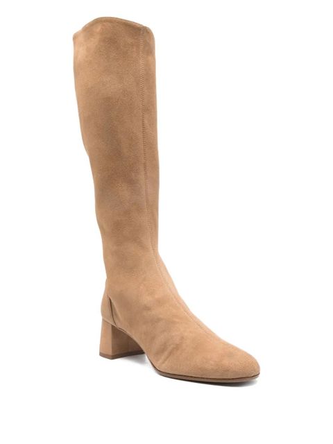 Aquazzura 50mm Saint Honore knee-high boots - Neutrals