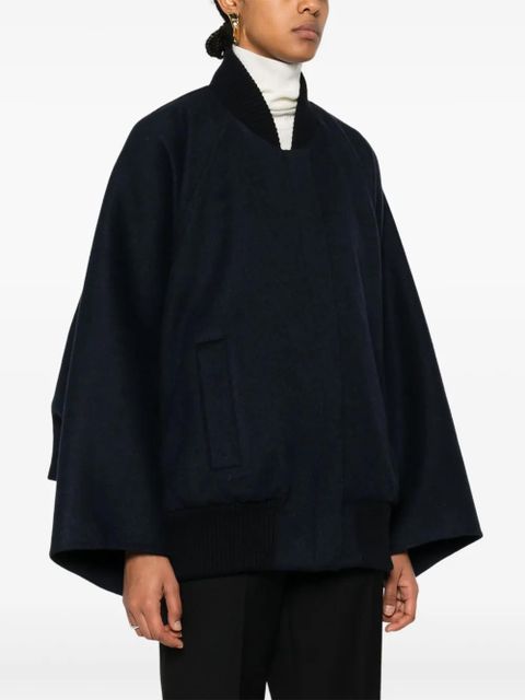 Max Mara Zenone bomber jacket - Blue