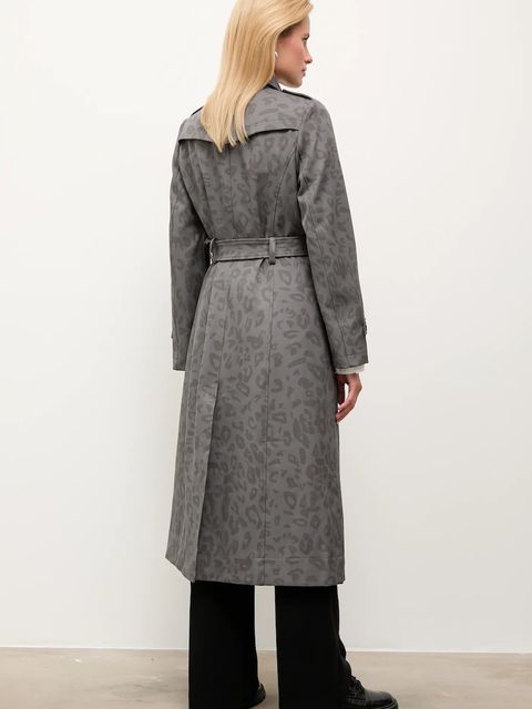 Answear.LAB płaszcz kolor szary