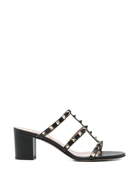 Valentino Garavani 60mm stud-embellishment sandals - Black - zdjęcie produktu nr 1