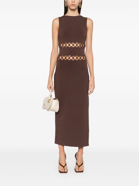 Cult Gaia River midi dress - Brown - zdjęcie produktu nr 2