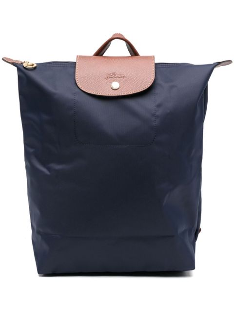 Longchamp medium Le Pliage backpack - Blue - zdjęcie produktu nr 1