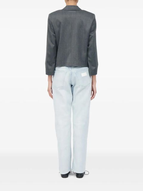 MM6 Maison Margiela notched-lapels jacket - Grey