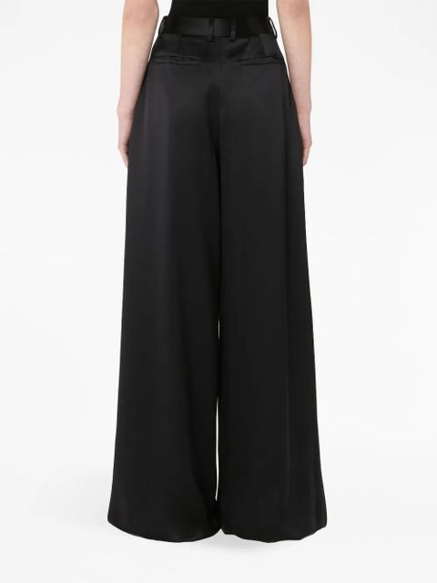 JW Anderson high-rise wide-leg trousers - Black - zdjęcie produktu nr 2