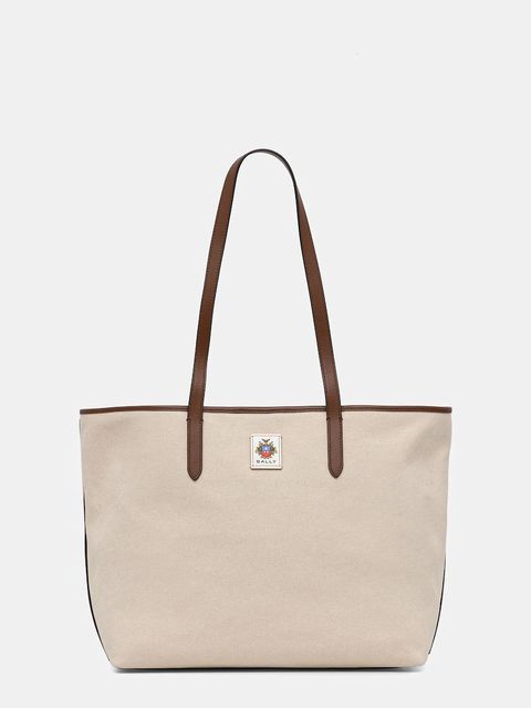 Bally torebka kolor beżowy WAE07I - zdjęcie produktu nr 1