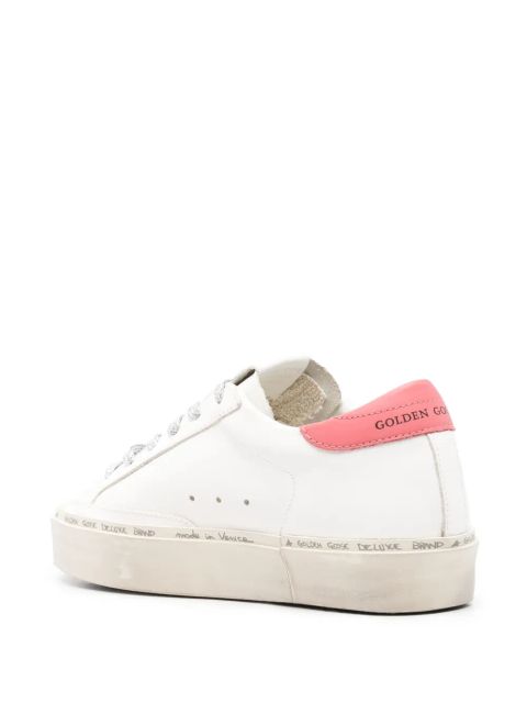 Golden Goose Hi Star leather sneakers - White