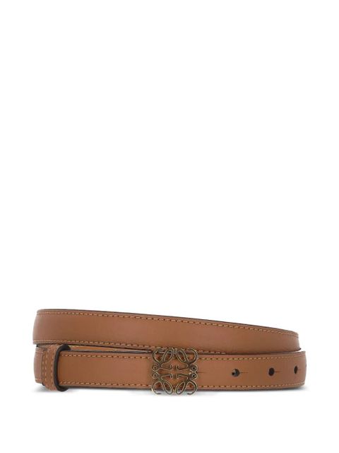 LOEWE pebble grain anagram belt - Brown - zdjęcie produktu nr 1