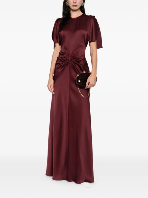 Victoria Beckham gathered waist floor length maxi dress - zdjęcie produktu nr 2